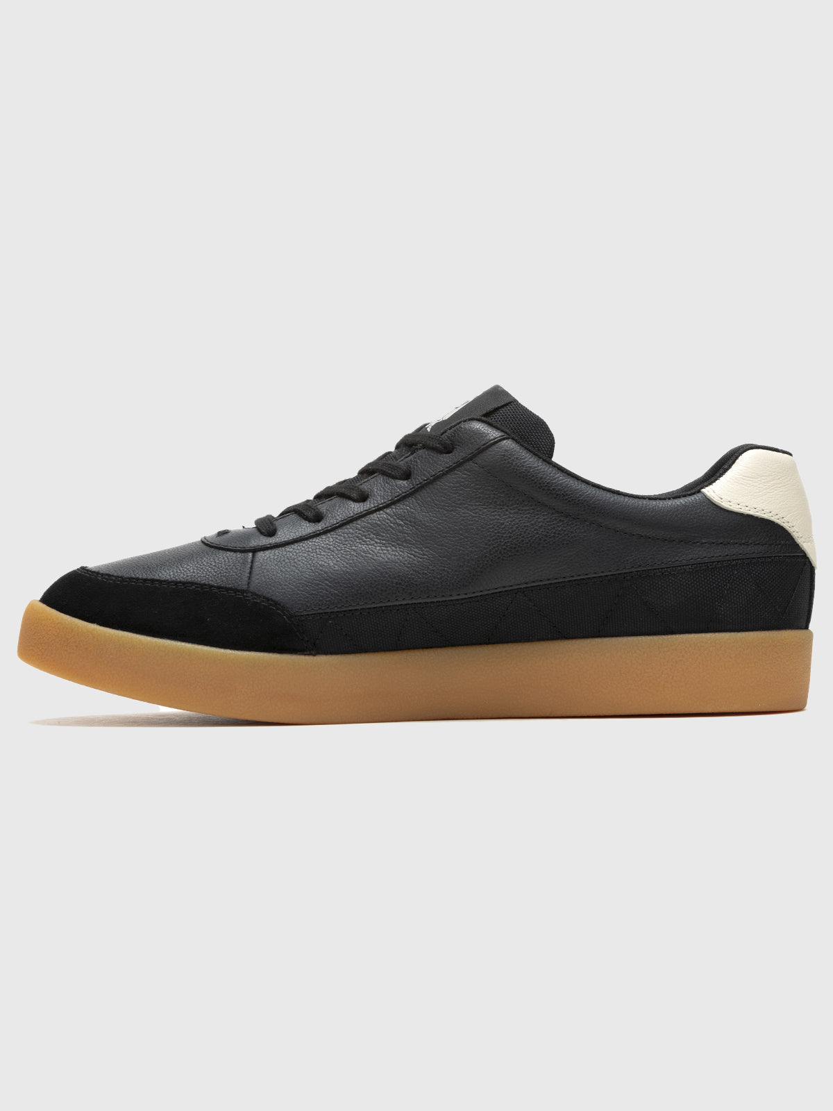 Zapatilla Cuero Hombre Seventy8 Charlie Negro-Hush Puppies Chile