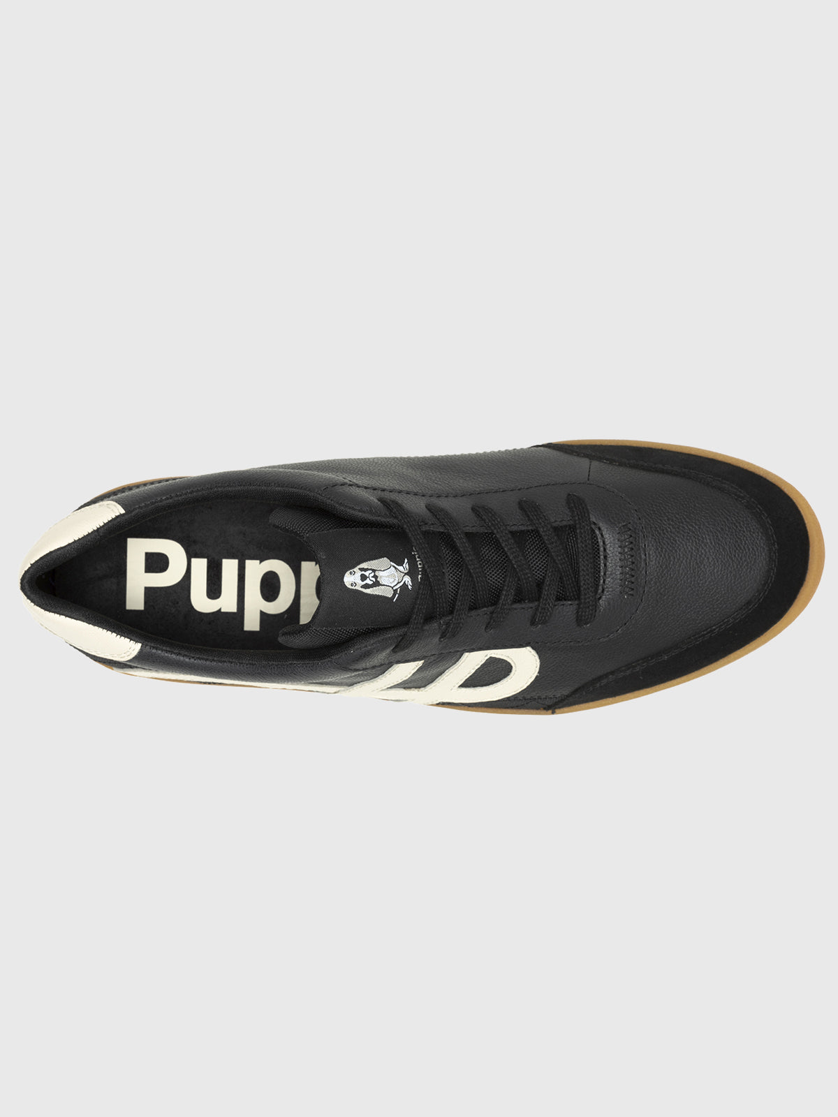 Zapatilla Cuero Hombre Seventy8 Charlie Negro-Hush Puppies Chile