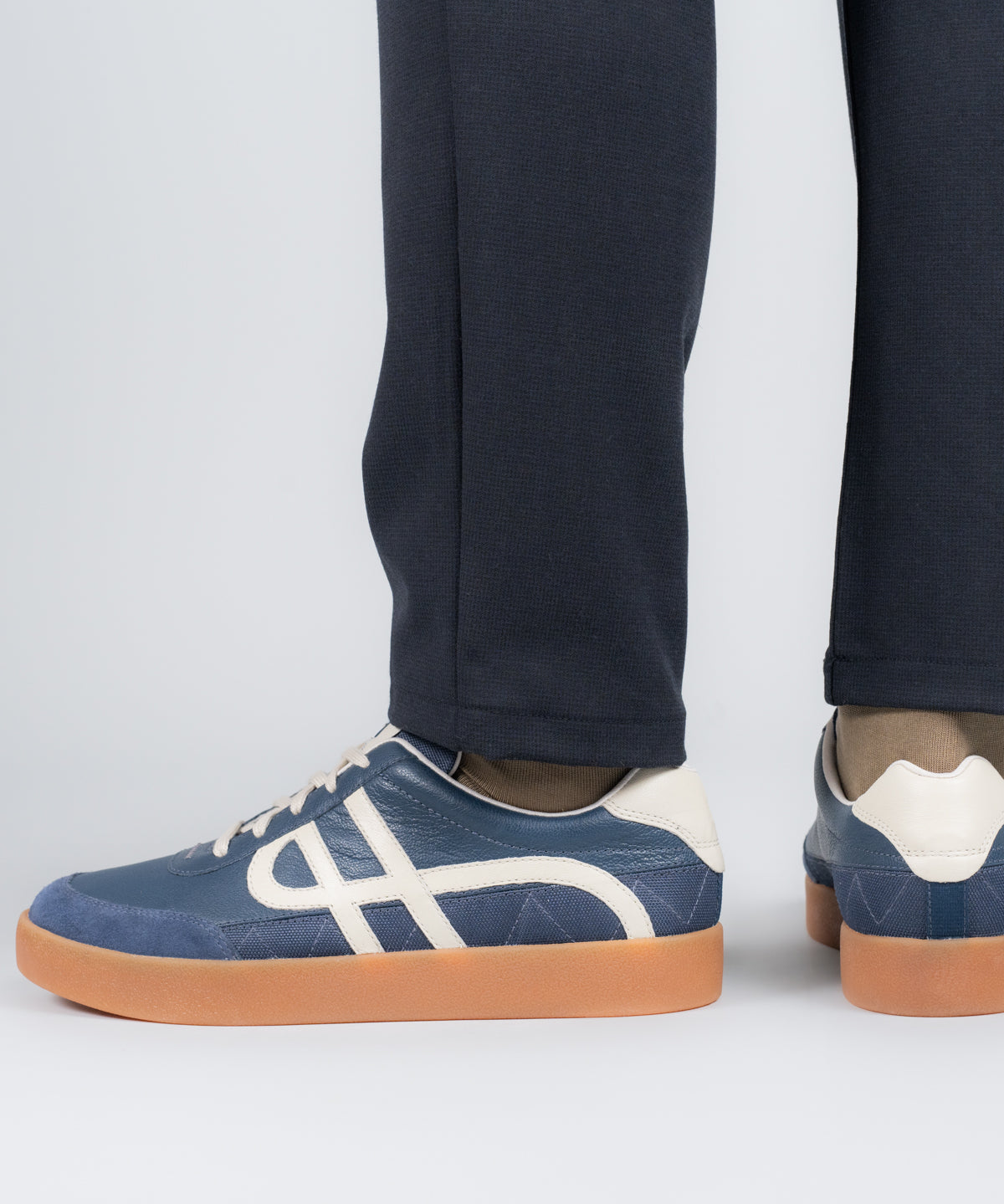 Zapatilla Seventy8 Hombre Charlie Azul Oscuro | Hush Puppies