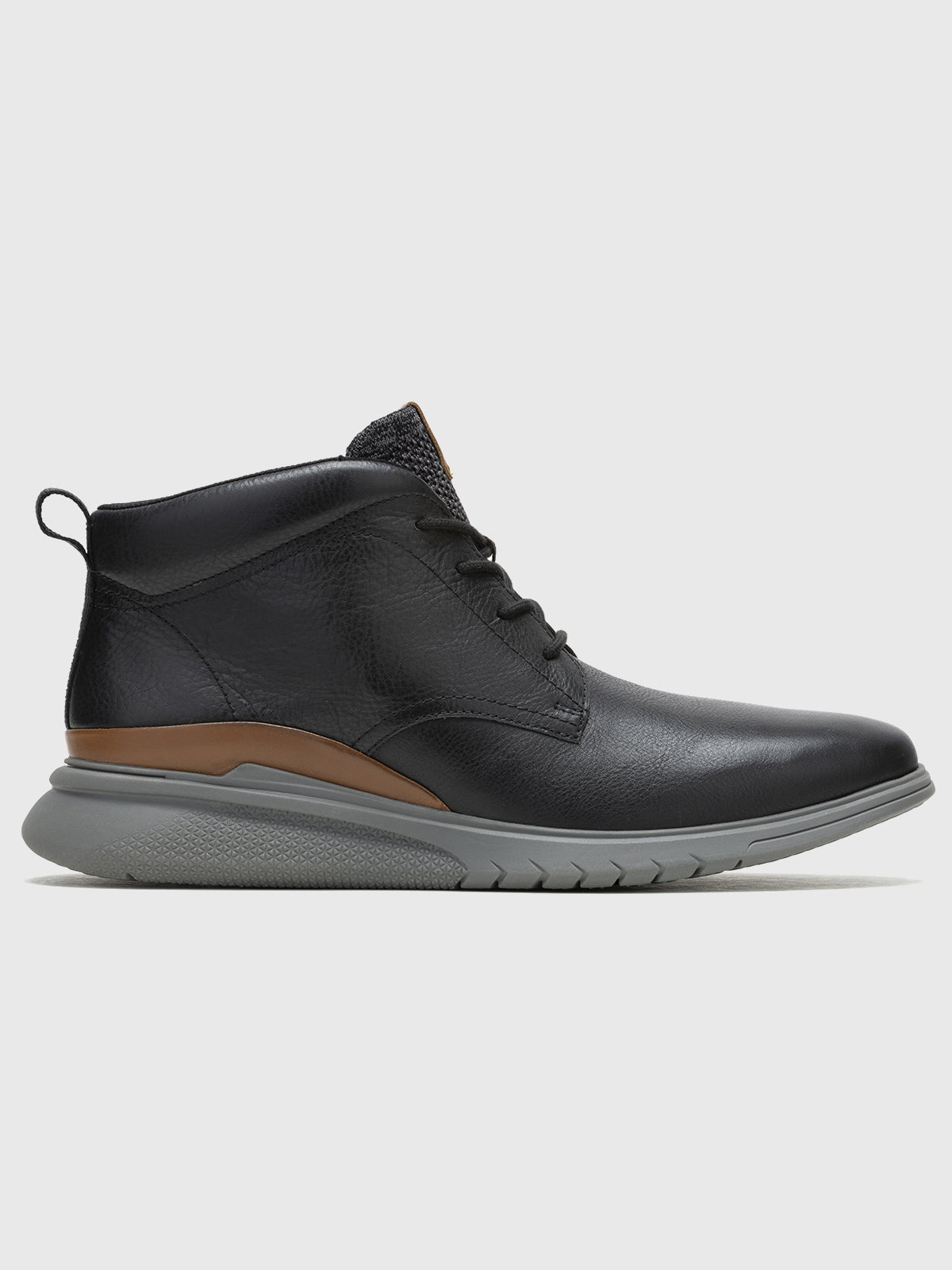 Botin Cuero Hombre Advance Chukka Negro-Hush Puppies Chile