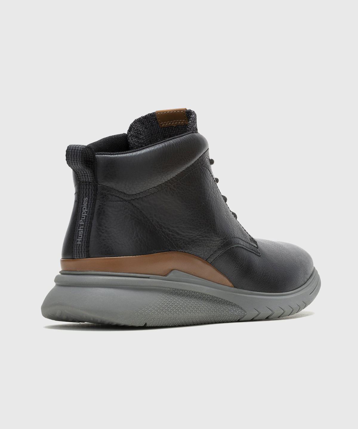 Botin Cuero Hombre Advance Chukka Negro-Hush Puppies Chile