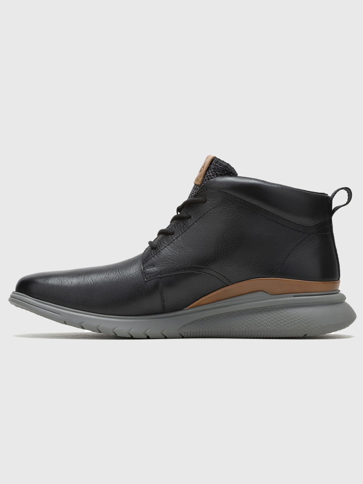 Botin Cuero Hombre Advance Chukka Negro-Hush Puppies Chile