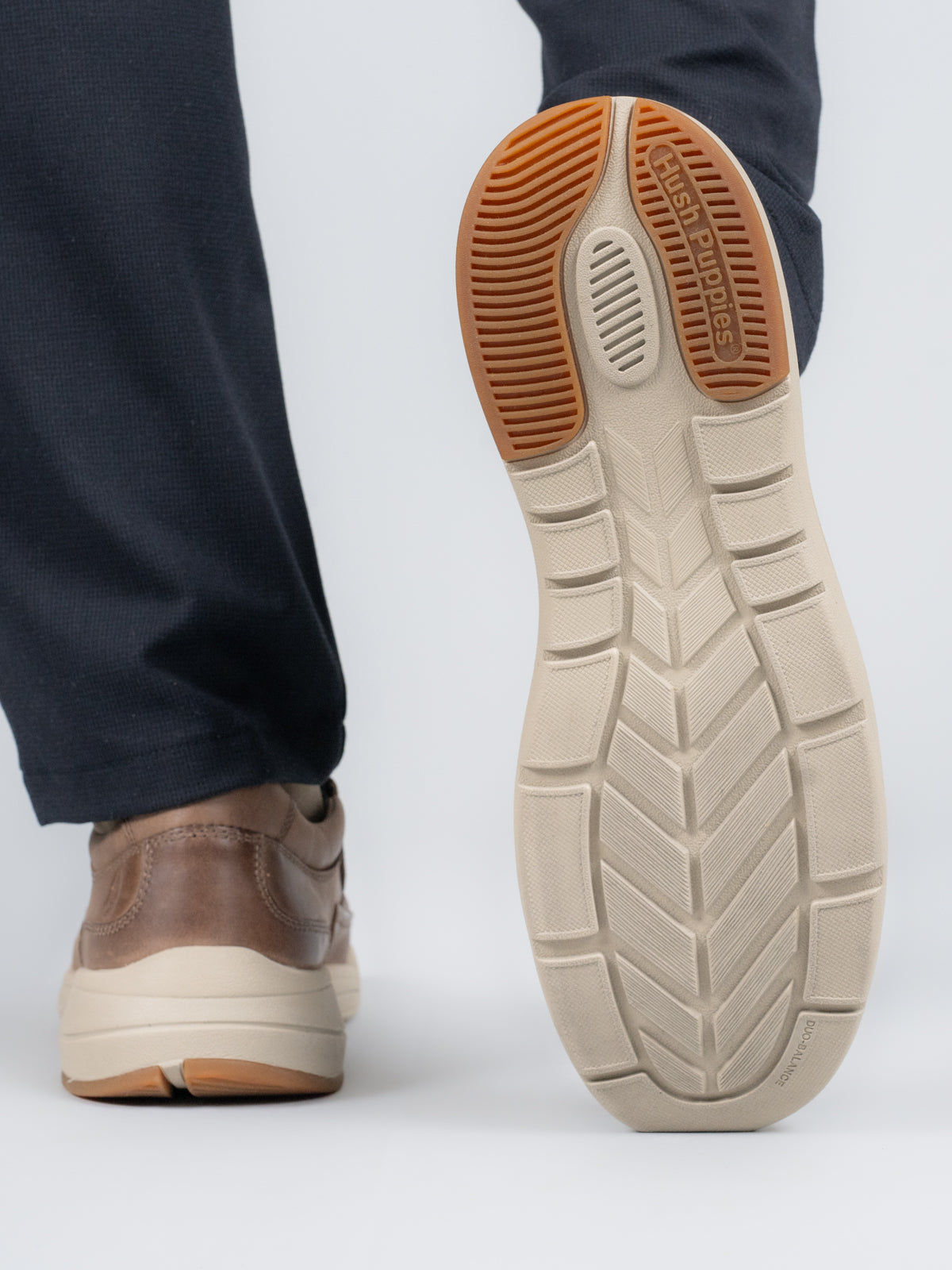 Slip On Cuero Hombre Hunt Café