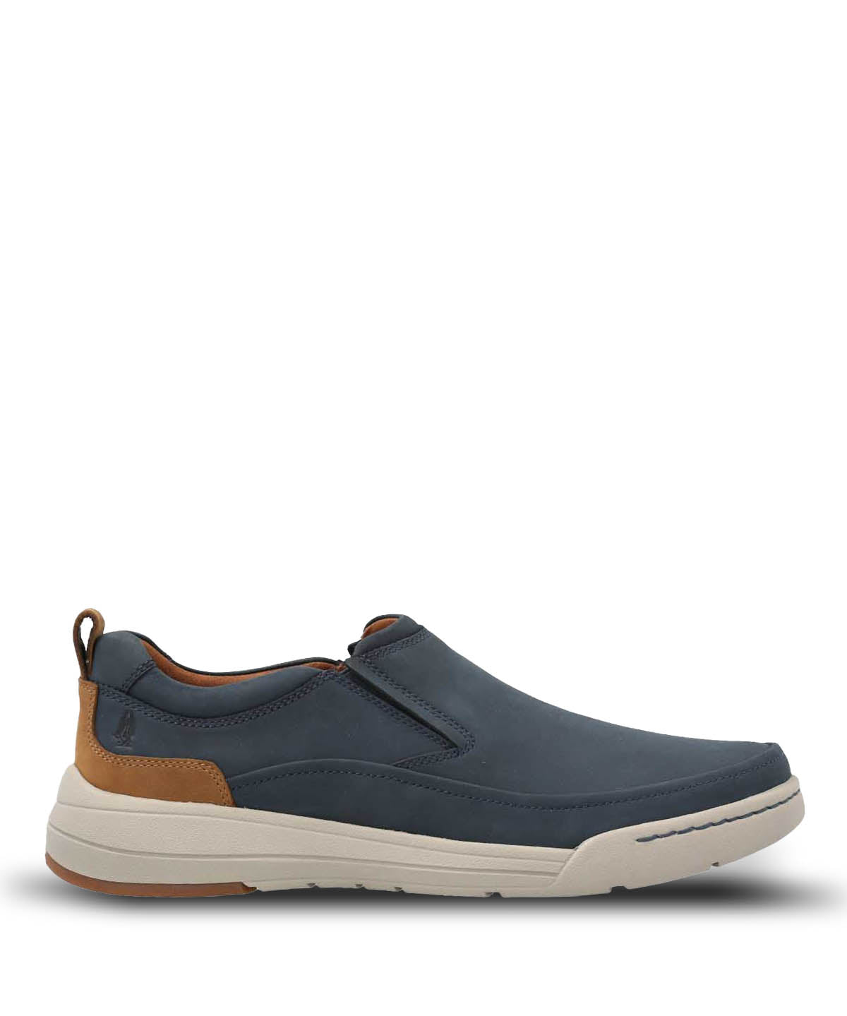 Slip On Hombre Cuero Hunt Azul Hush Puppies | Hush Puppies