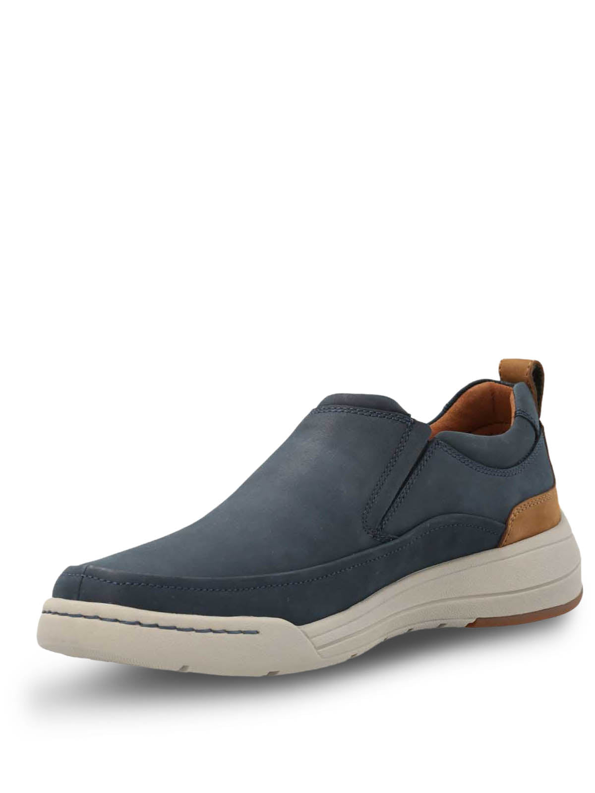 Slip On Hombre Cuero Hunt Azul Hush Puppies | Hush Puppies