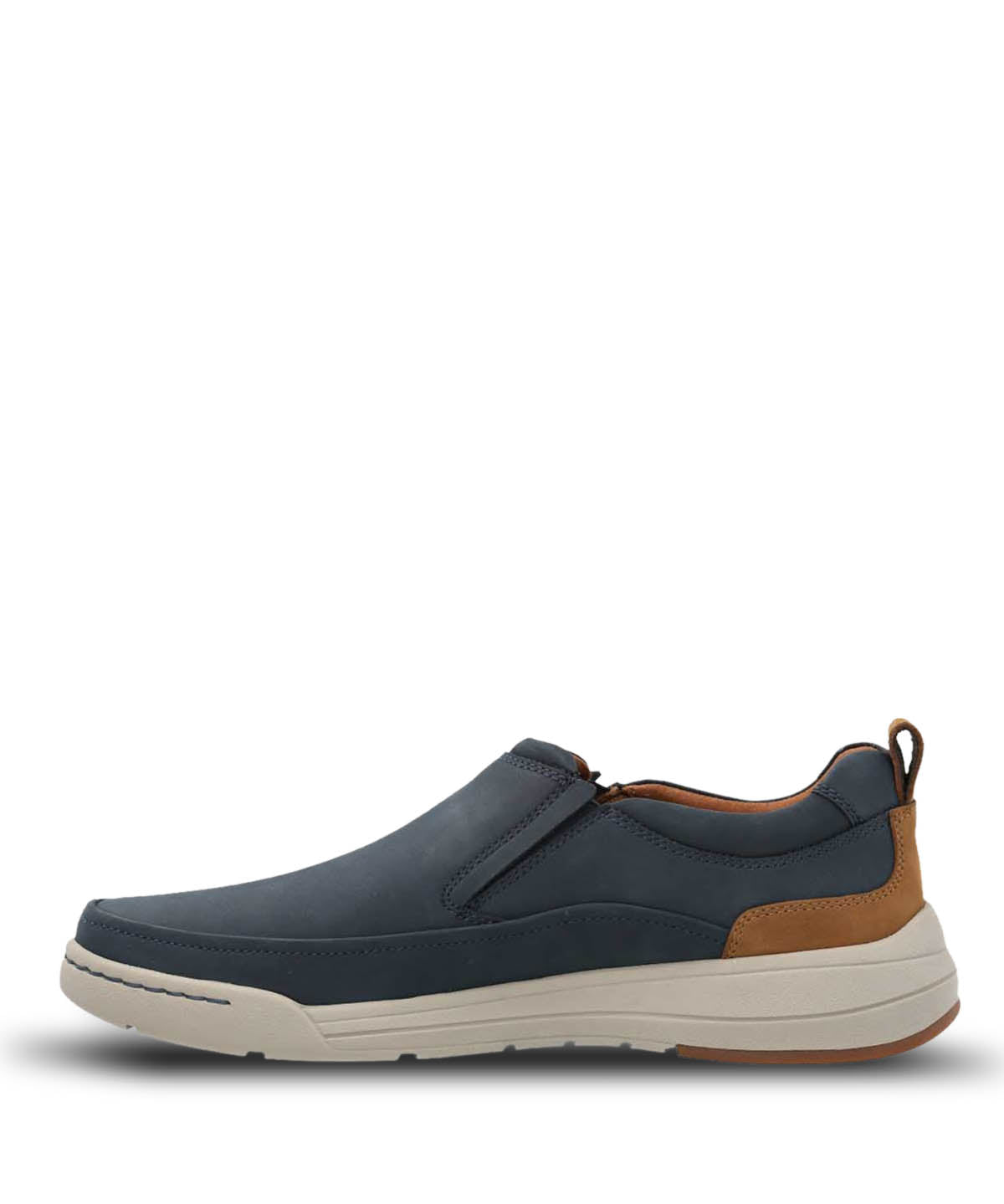 Slip On Hombre Cuero Hunt Azul Hush Puppies | Hush Puppies