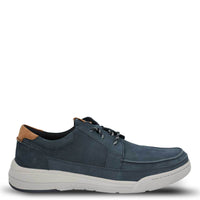 Zapato Cuero Hombre Fontier Azul Oscuro