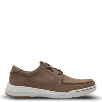Zapato Cuero Hombre Fontier Café Hush Puppies | Hush Puppies