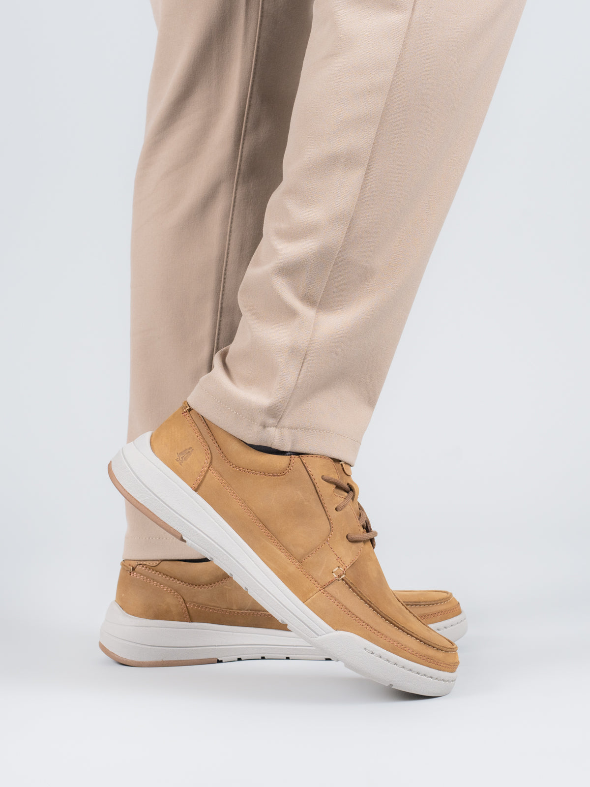 Zapato Cuero Hombre Fontier Café