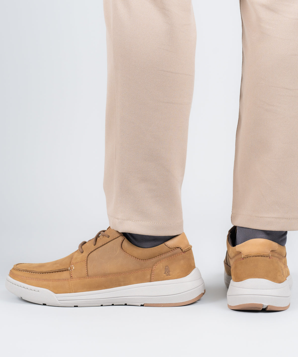 Zapato Cuero Hombre Fontier Café