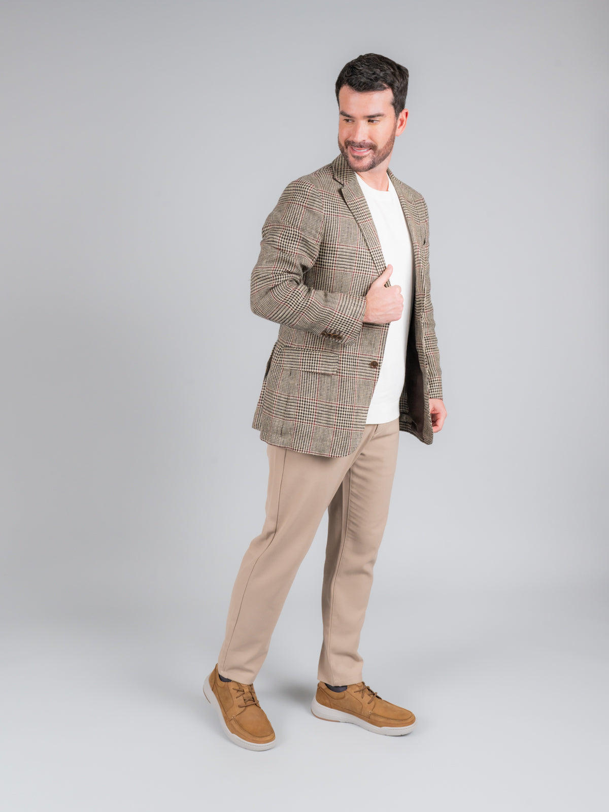 Zapato Cuero Hombre Fontier Café