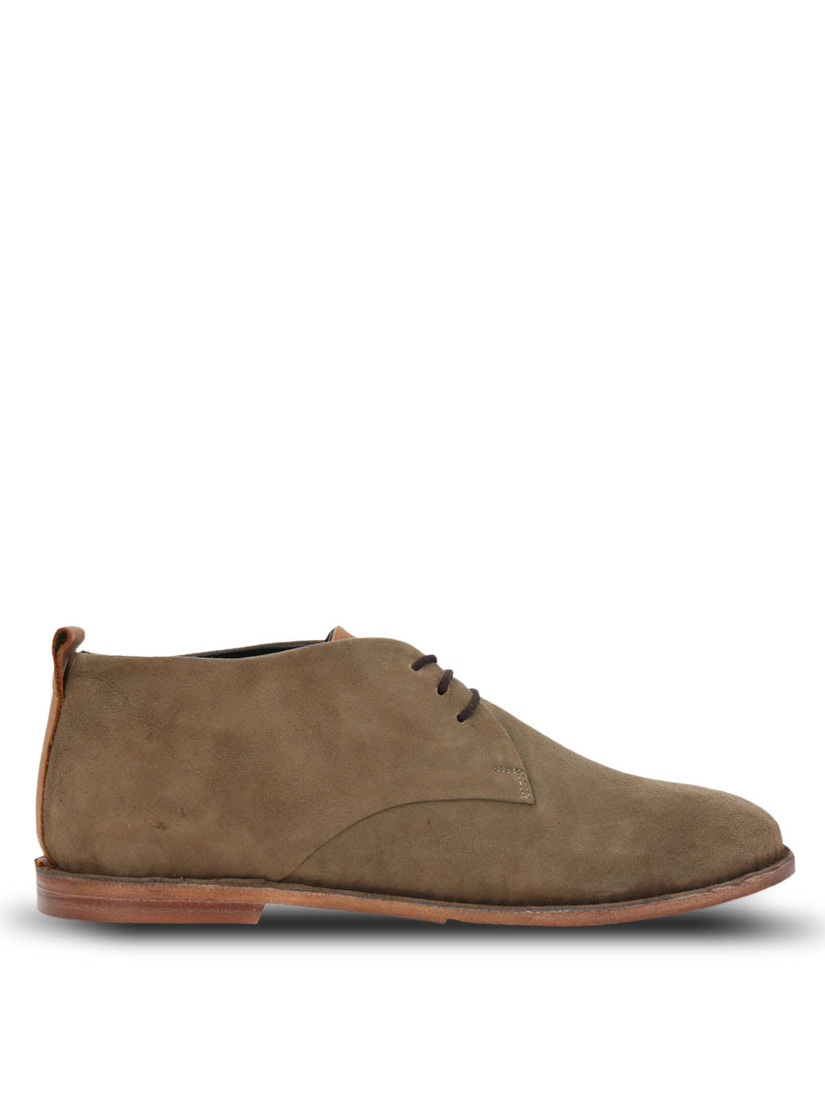 Botin Cuero Hombre Benson Verdeoliva