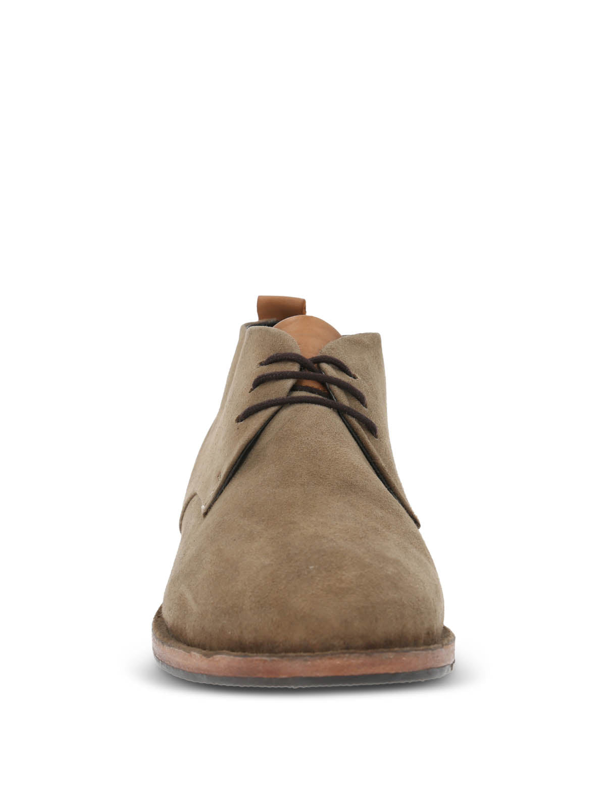 Botin Cuero Hombre Benson Verdeoliva