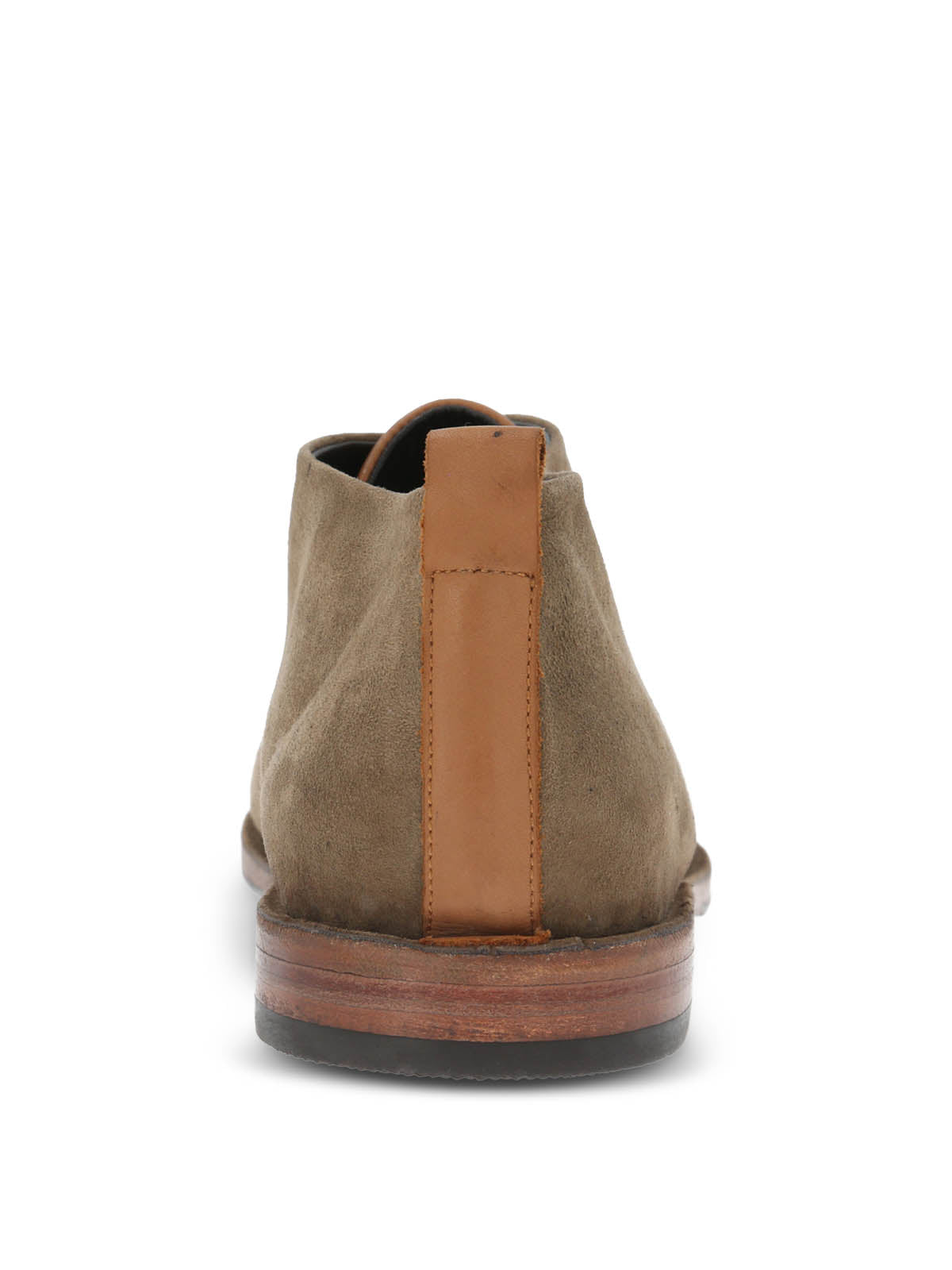 Botin Cuero Hombre Benson Verdeoliva