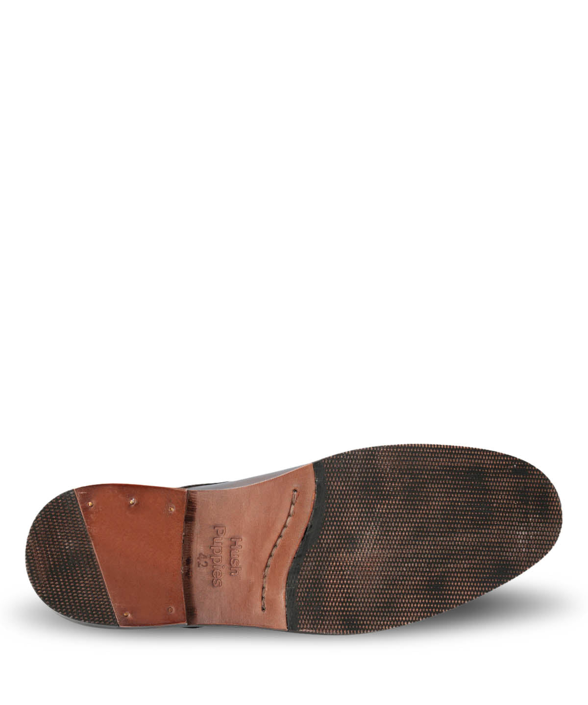 Zapato Vestir Cuero Hombre Anola Café Oscuro | Hush Puppies