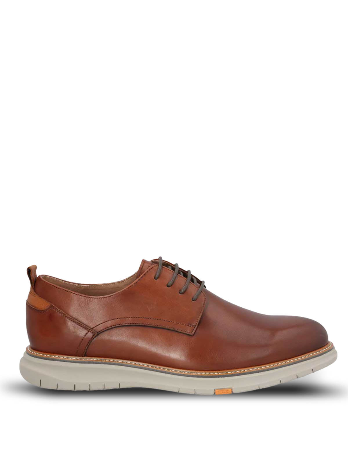 Zapato Cuero Hombre Rustic Café
