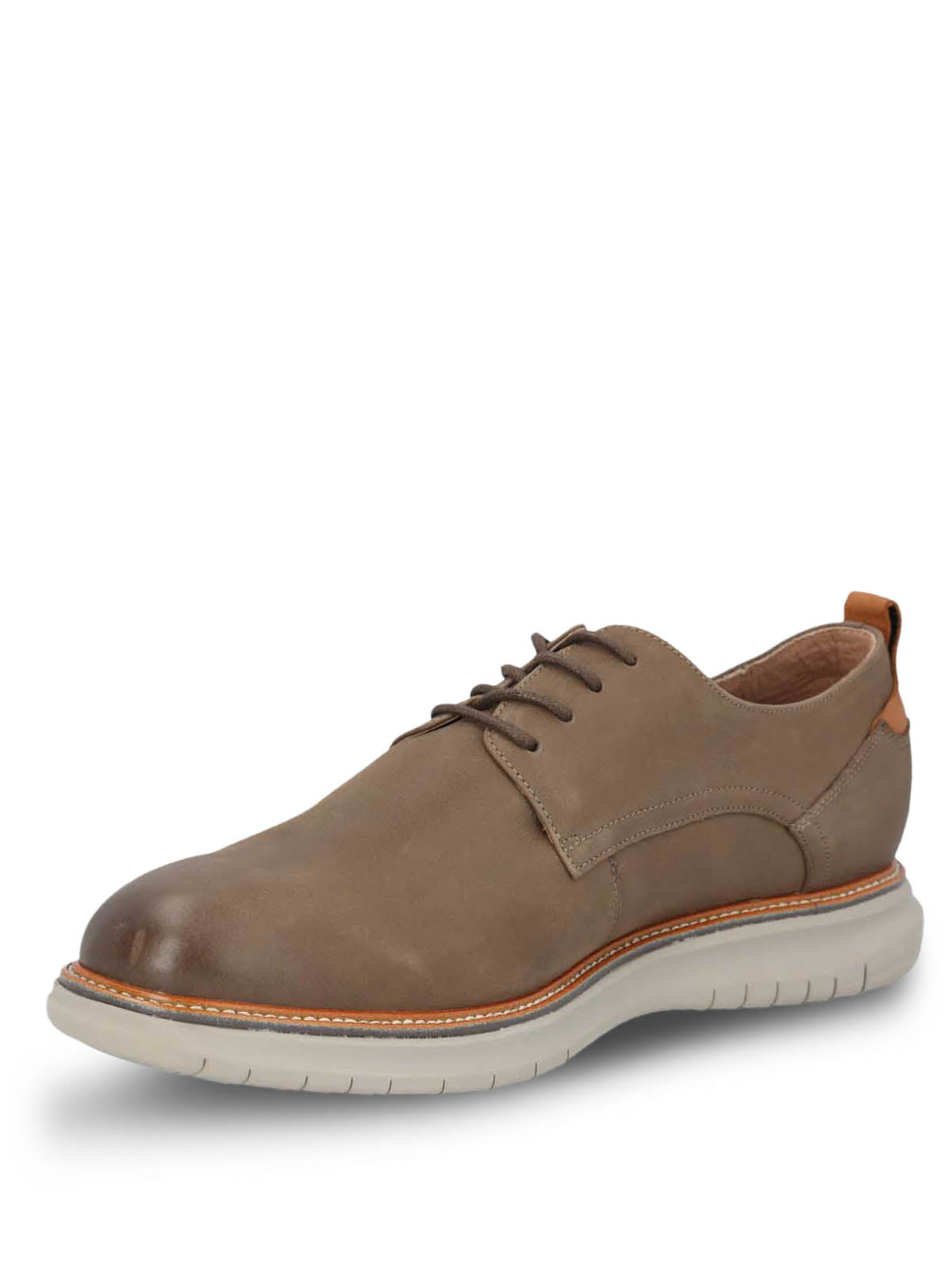 Zapato Cuero Hombre Rustic Taupe