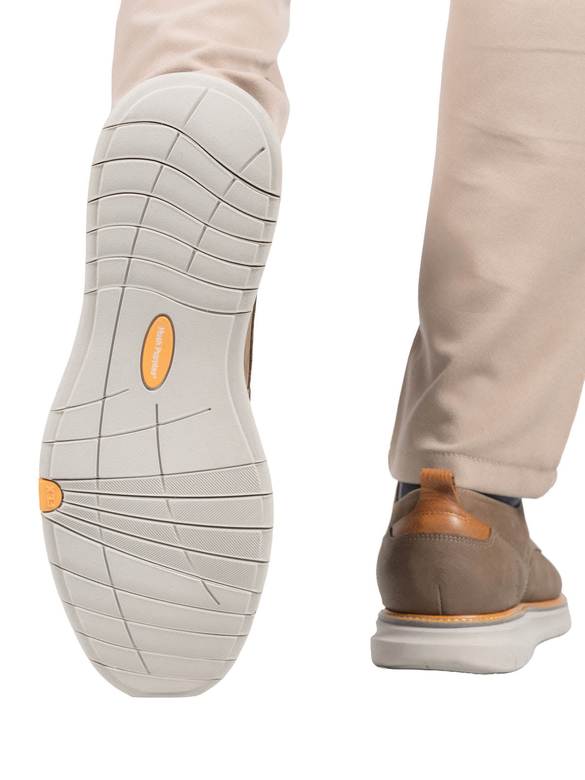 Zapato Cuero Hombre Rustic Taupe