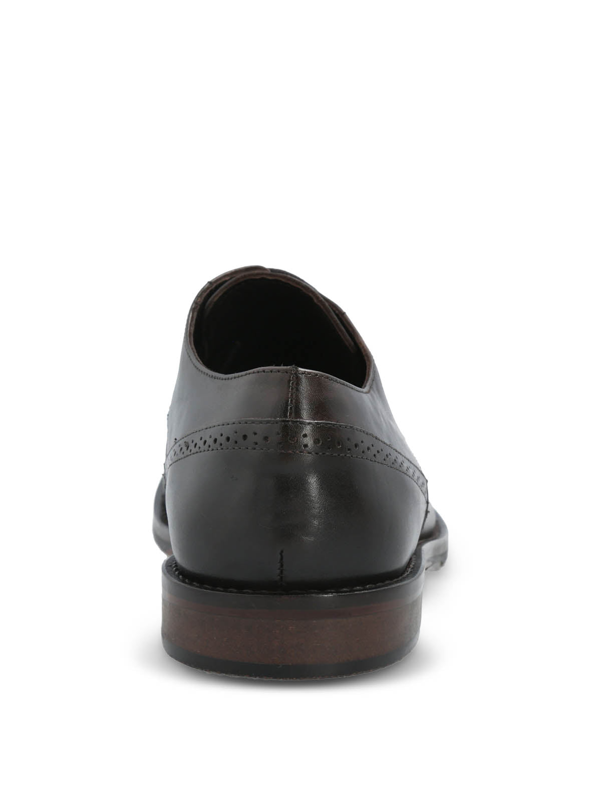 Zapato Vestir Cuero Hombre Kenton Café Oscuro