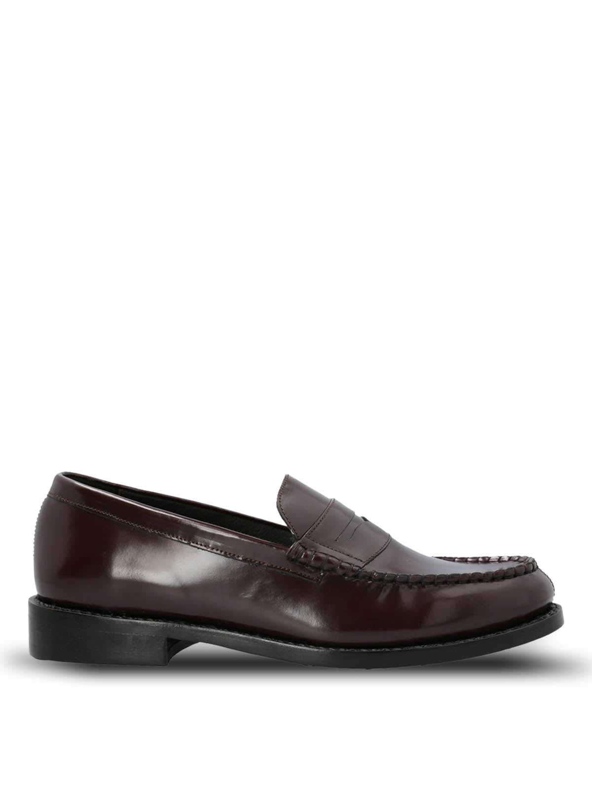 Mocasin Cuero Hombre Kent Burdeo
