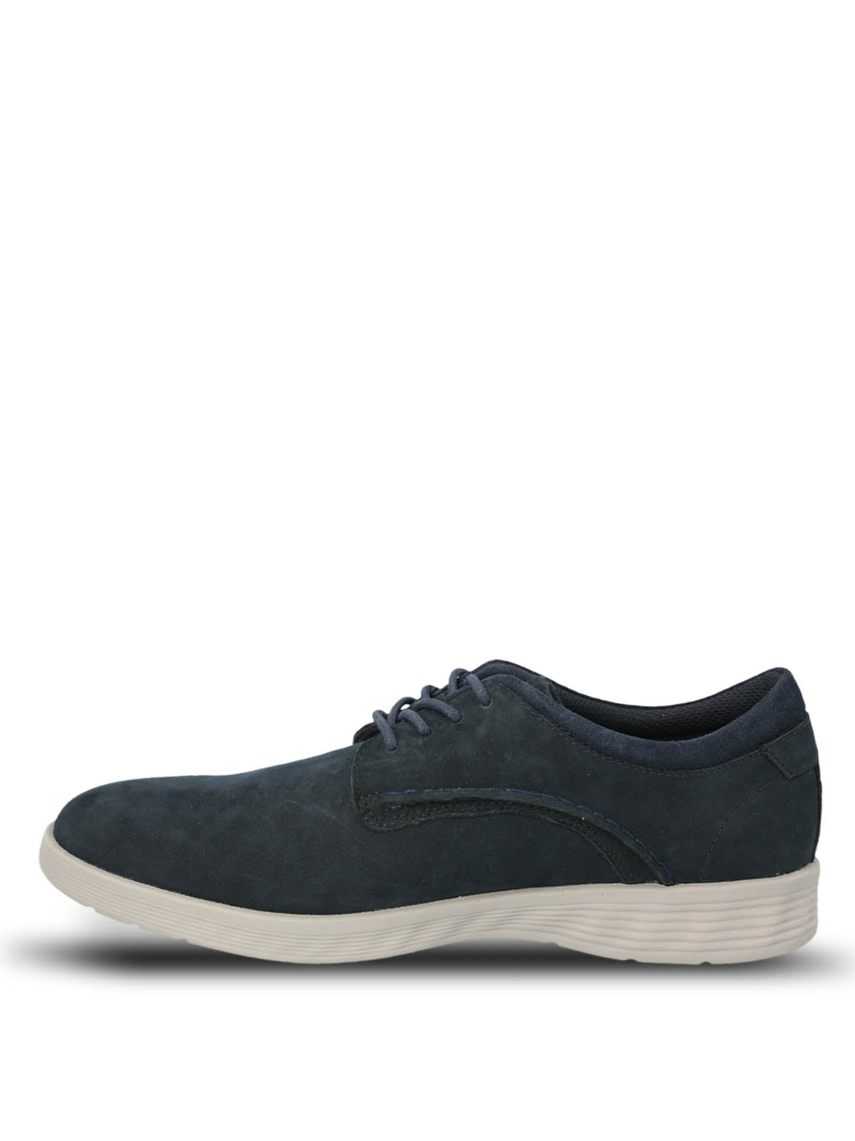Zapato Cuero Hombre Spinal Street Azul Oscuro