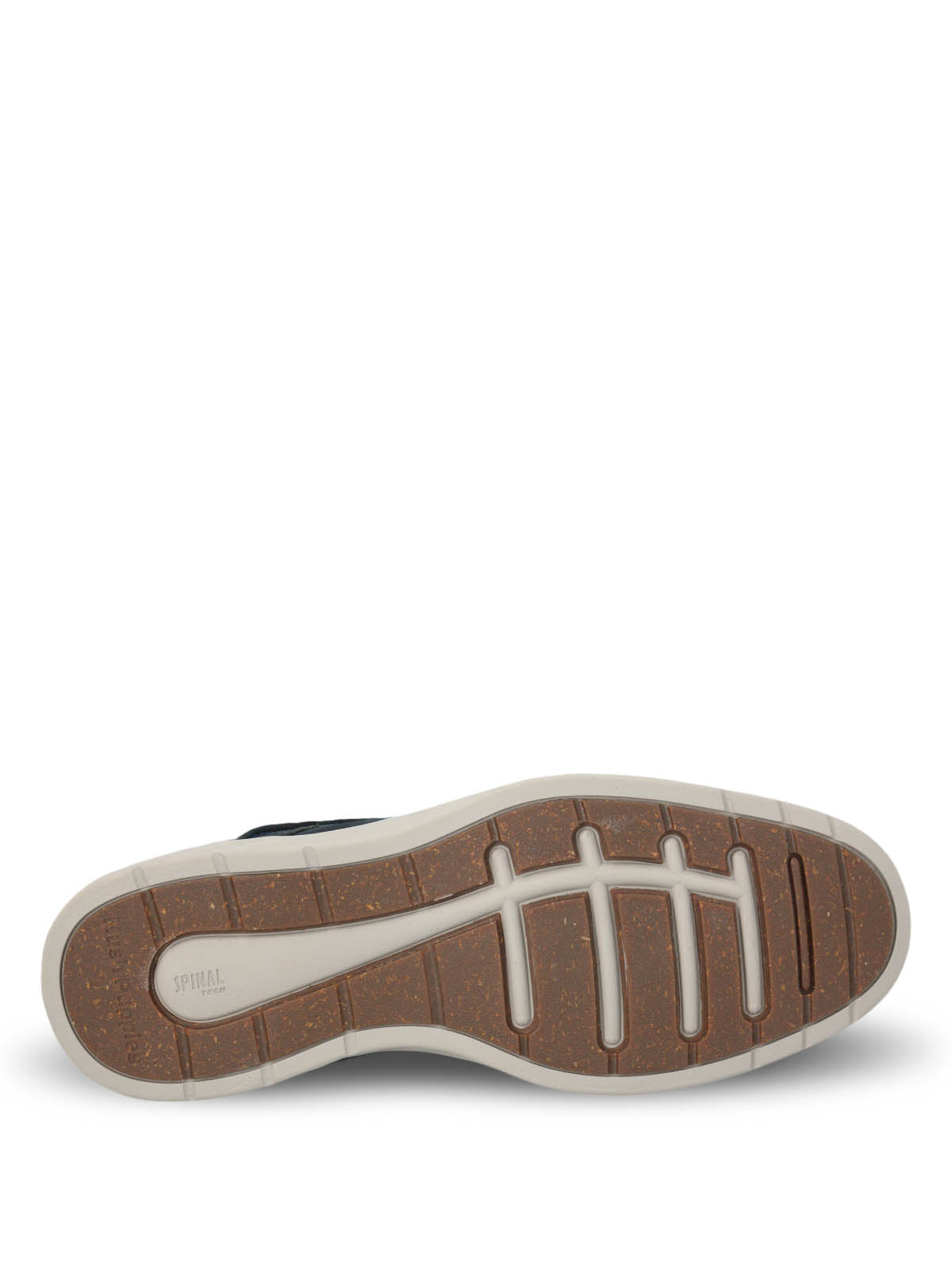 Zapato Cuero Hombre Spinal Street Azul Oscuro