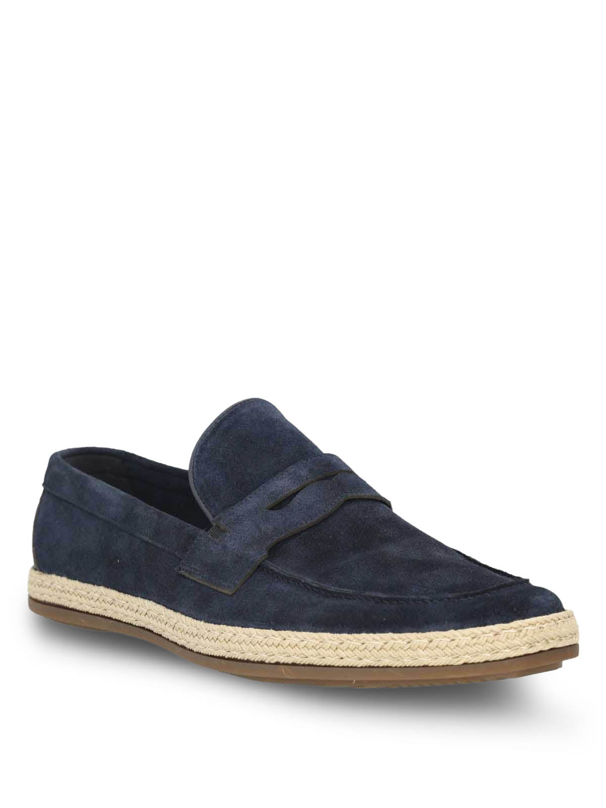 Mocasin Cuero Hombre Montella Azul Oscuro | Hush Puppies