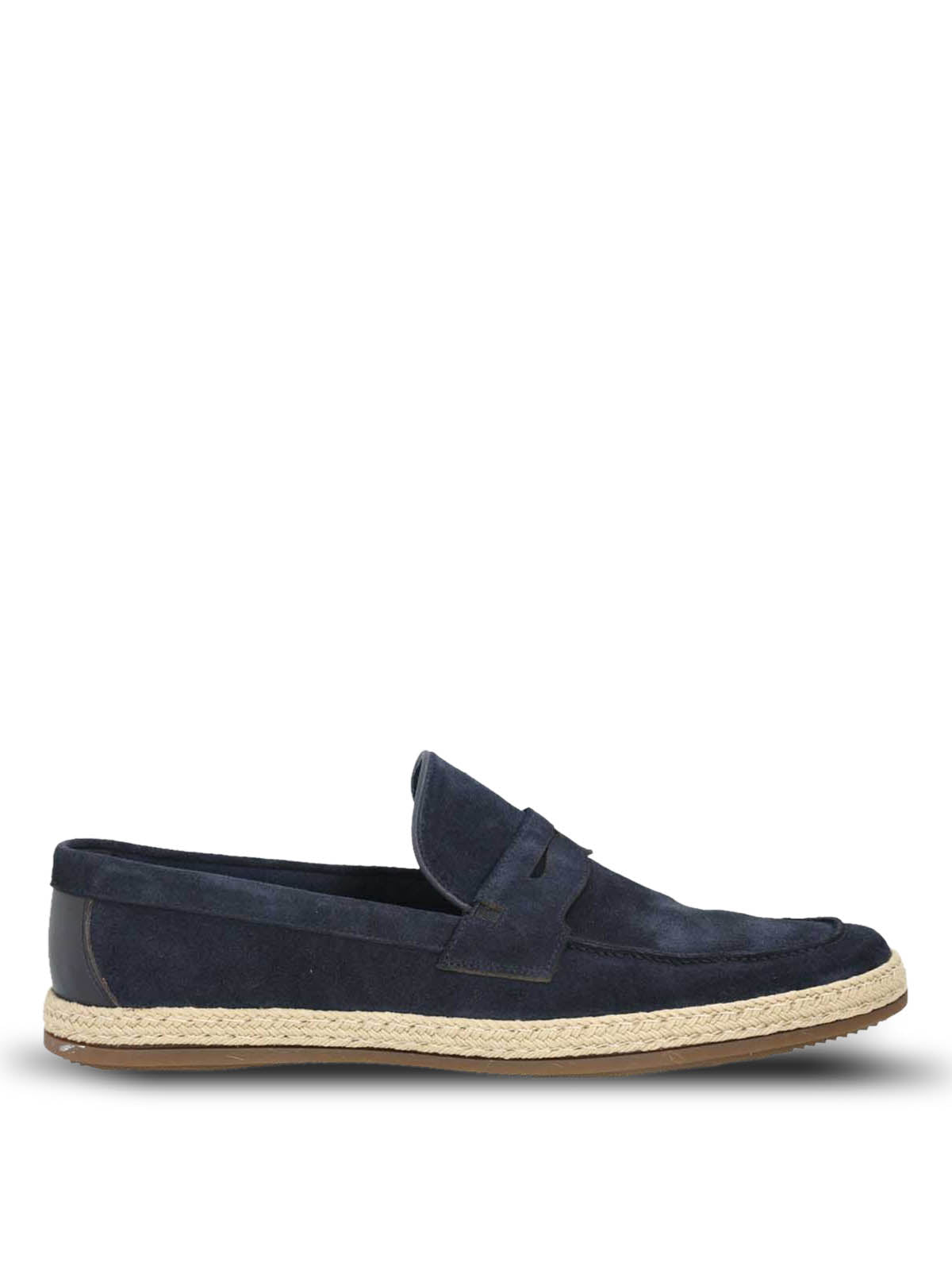 Mocasin Cuero Hombre Montella Azul Oscuro | Hush Puppies