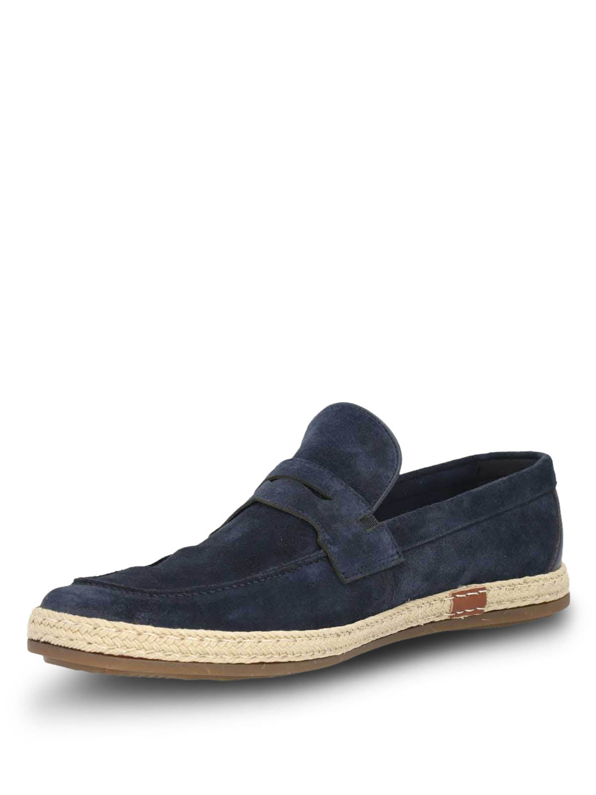 Mocasin Cuero Hombre Montella Azul Oscuro | Hush Puppies