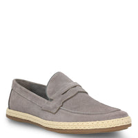 Mocasin Cuero Hombre Montella Gris
