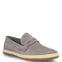 Mocasin Cuero Hombre Montella Gris
