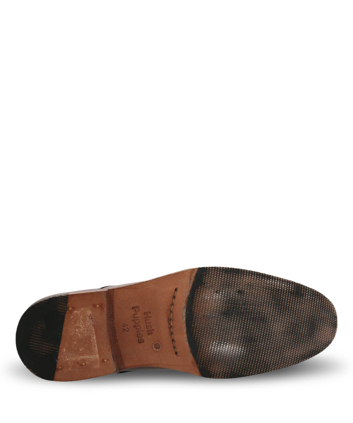 Zapato Vestir Cuero Hombre Warren Café Claro