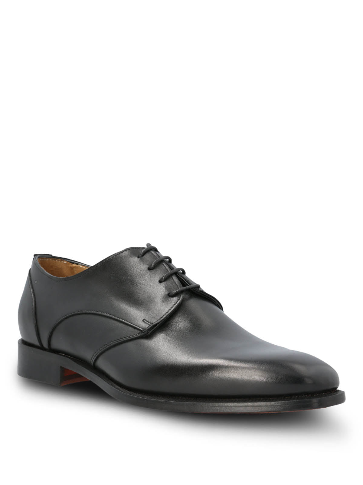 Zapato Vestir Cuero Hombre Messia Negro