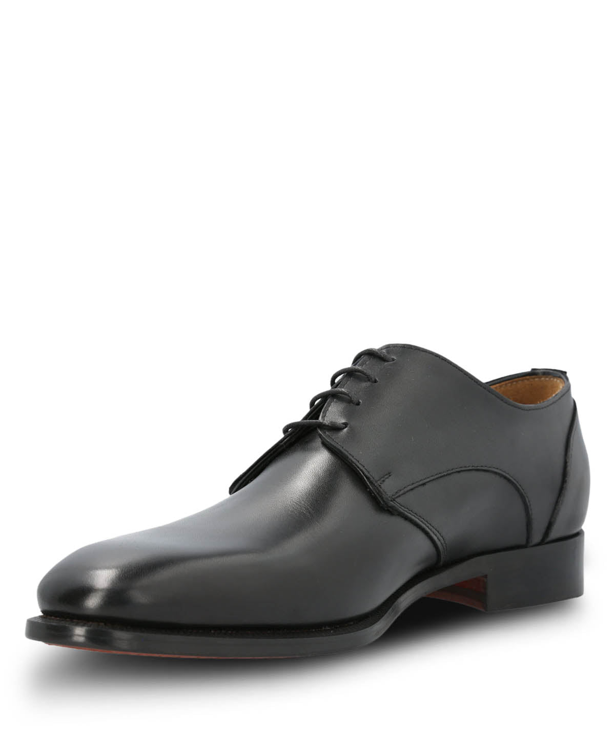 Zapato Vestir Cuero Hombre Messia Negro