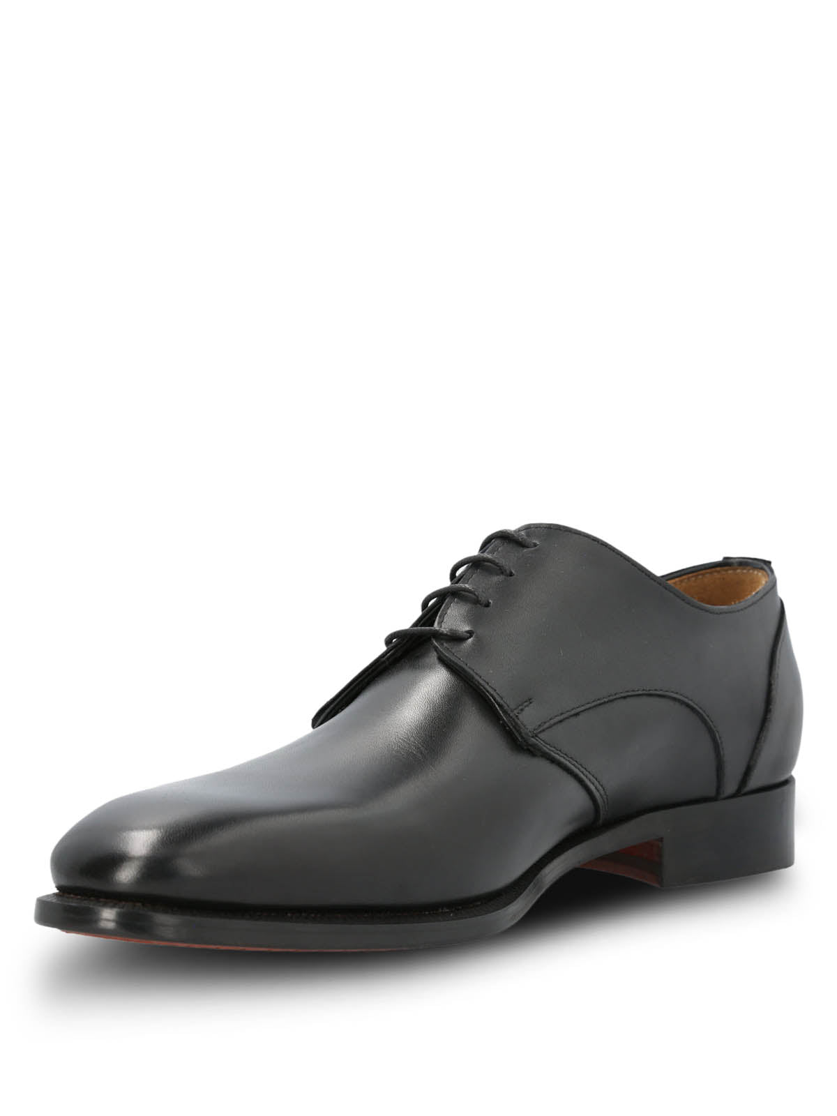 Zapato Vestir Cuero Hombre Messia Negro