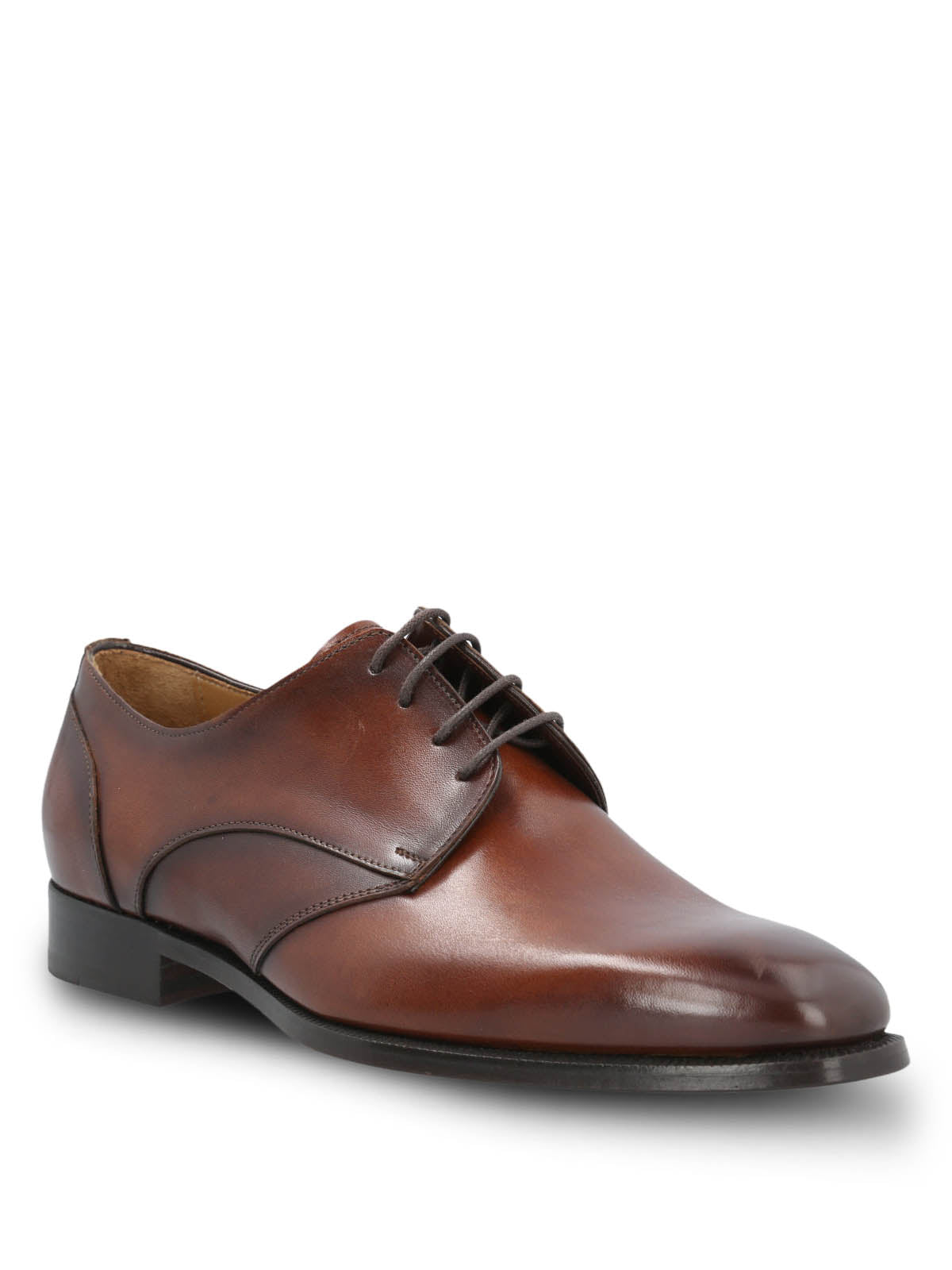 Zapato Vestir Cuero Hombre Messia Café