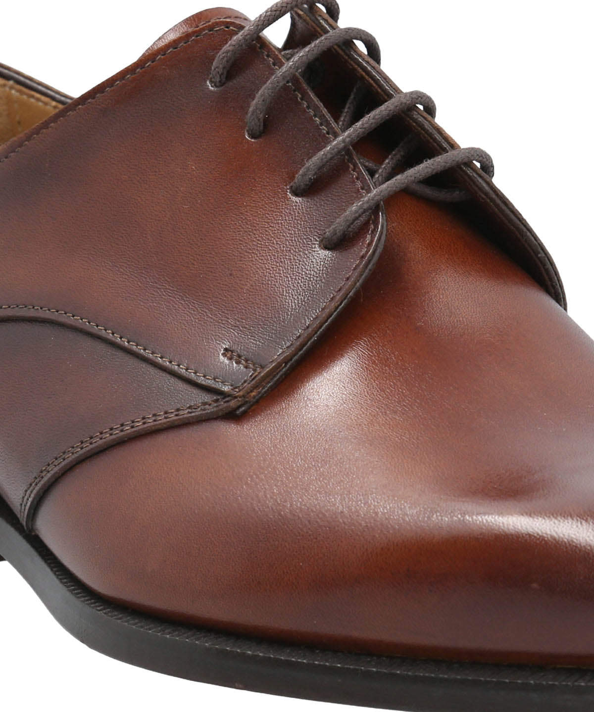 Zapato Vestir Cuero Hombre Messia Café