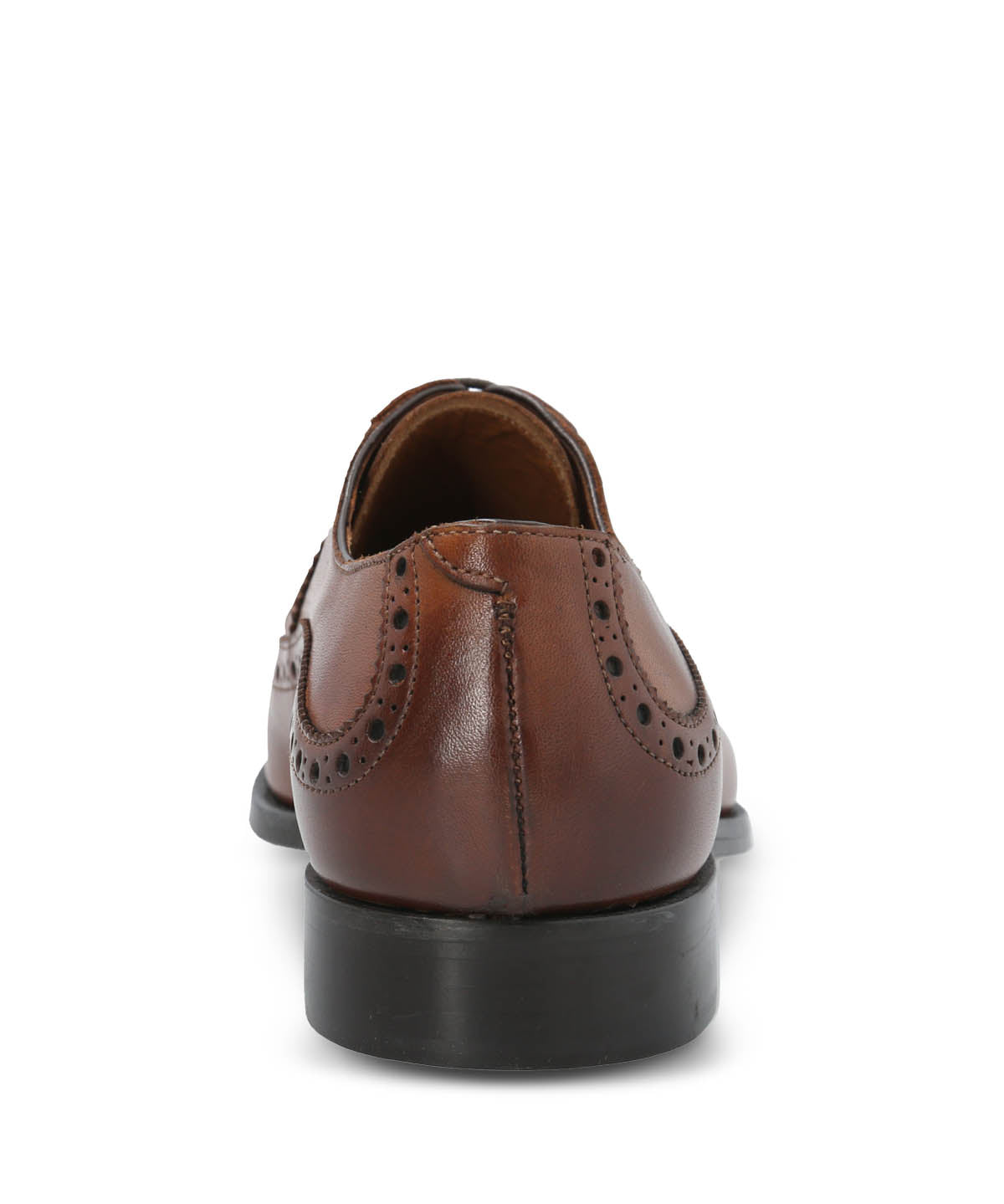 Zapato Vestir Cuero Hombre Marino Café