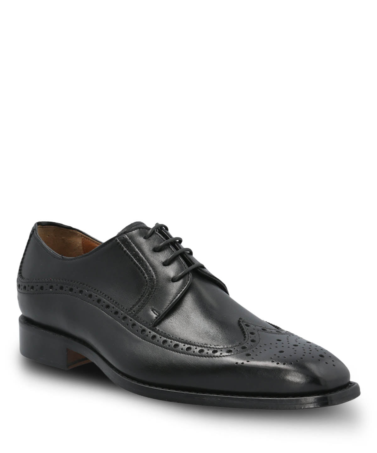 Zapato Vestir Cuero Hombre Marino Negro