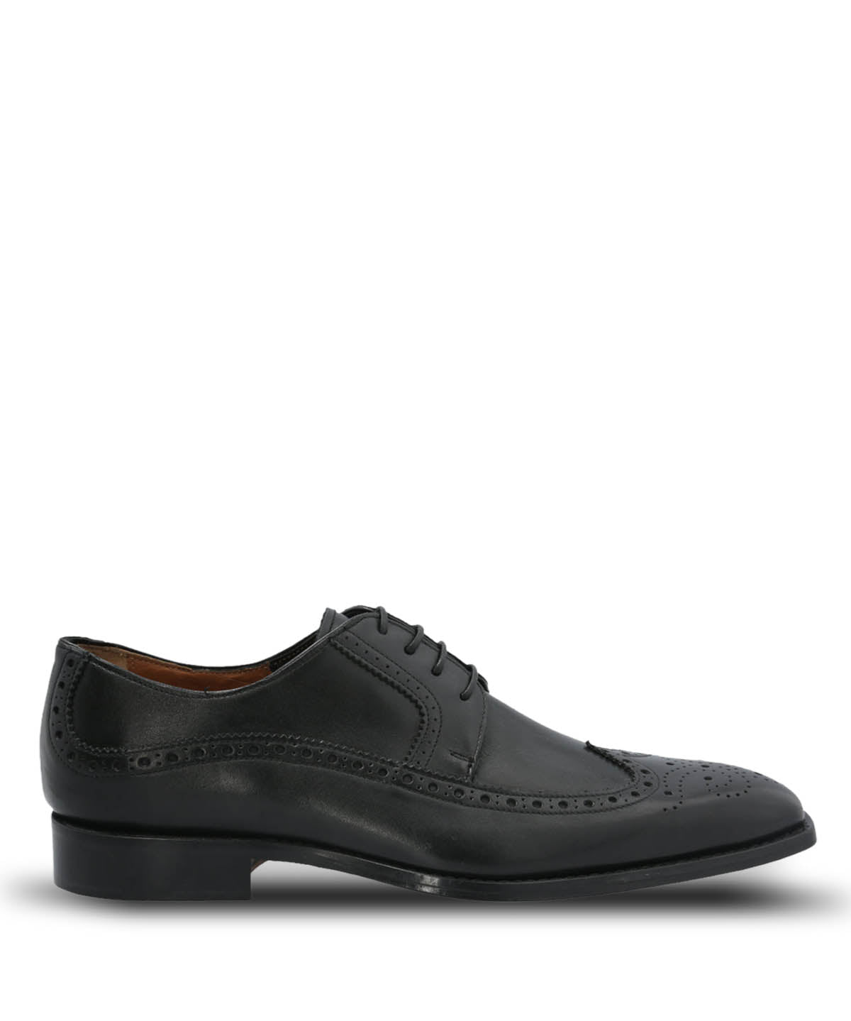 Zapato Vestir Cuero Hombre Marino Negro