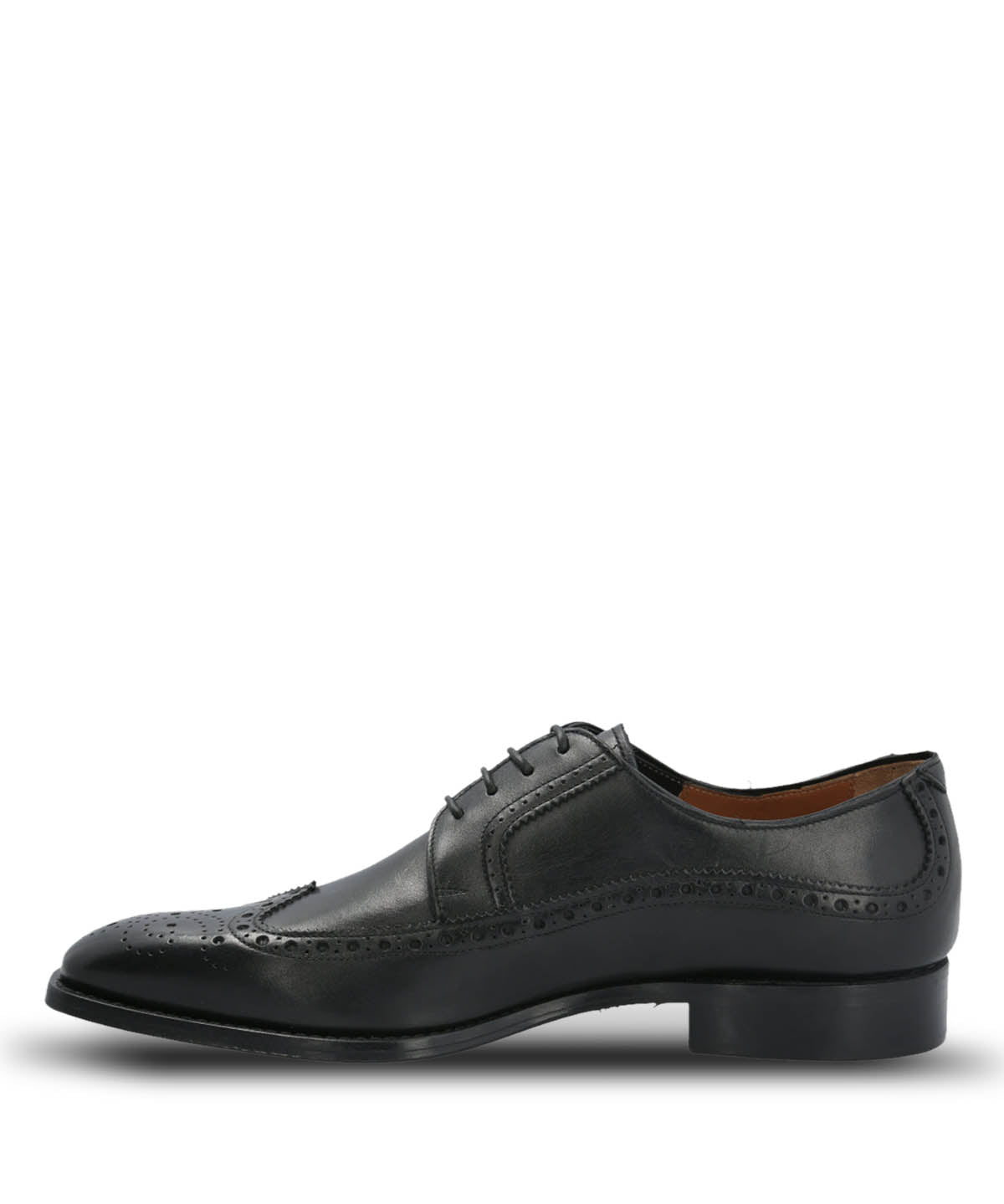 Zapato Vestir Cuero Hombre Marino Negro