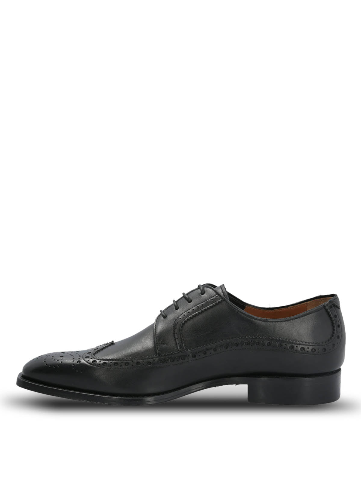Zapato Vestir Cuero Hombre Marino Negro