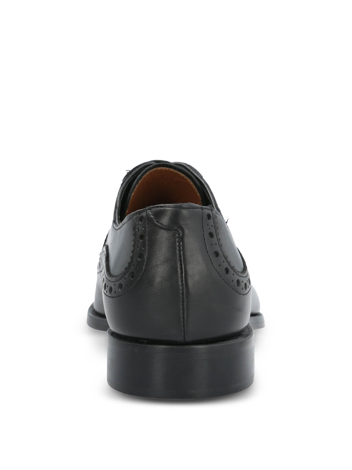 Zapato Vestir Cuero Hombre Marino Negro