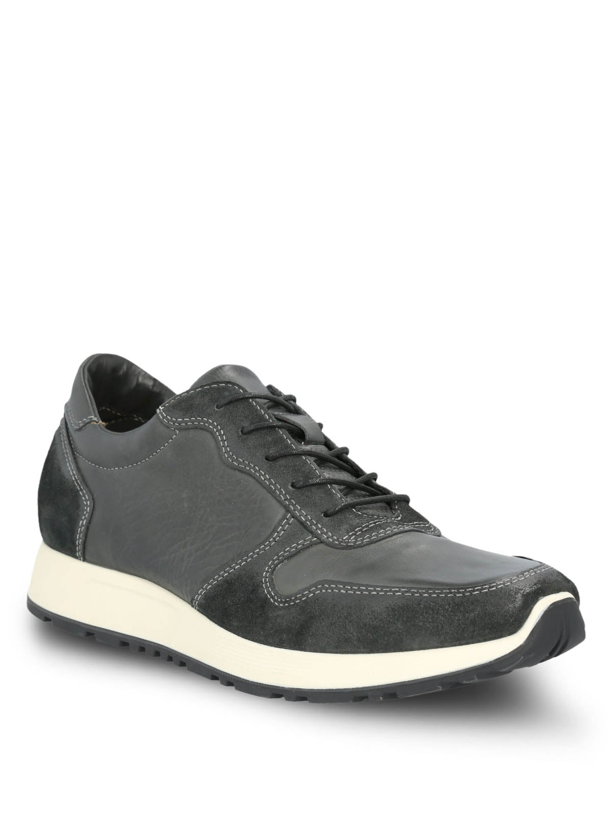 Zapatilla Cuero Hombre Paramus Negro