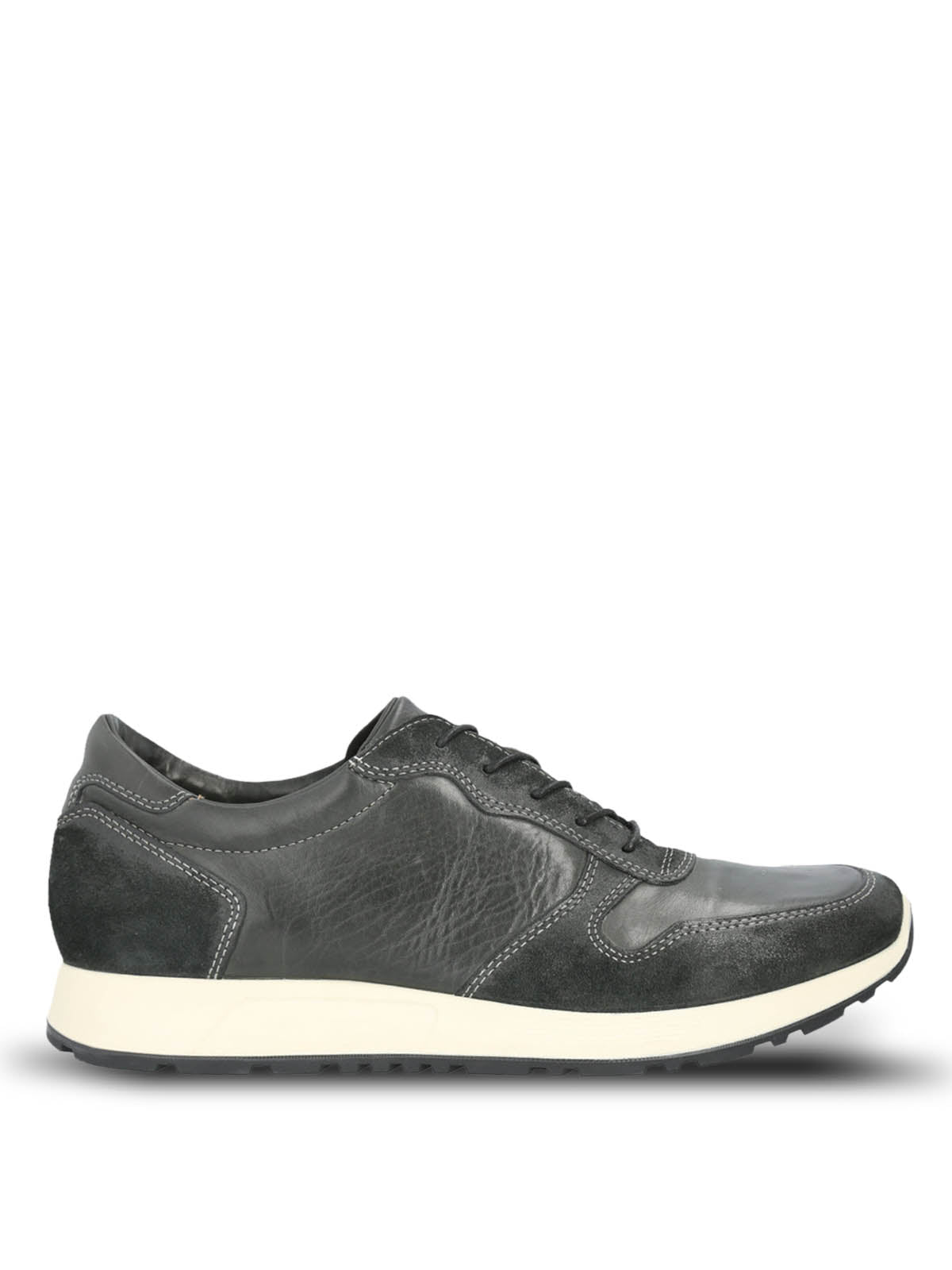 Zapatilla Cuero Hombre Paramus Negro