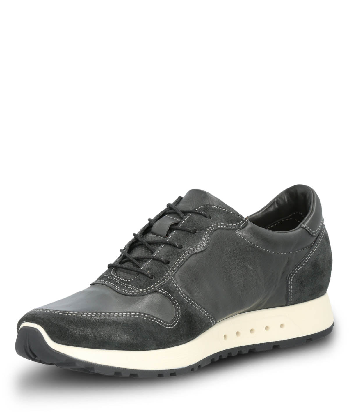 Zapatilla Cuero Hombre Paramus Negro