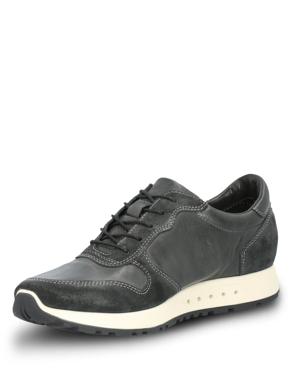 Zapatilla Cuero Hombre Paramus Negro