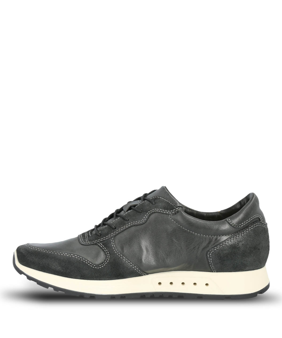 Zapatilla Cuero Hombre Paramus Negro