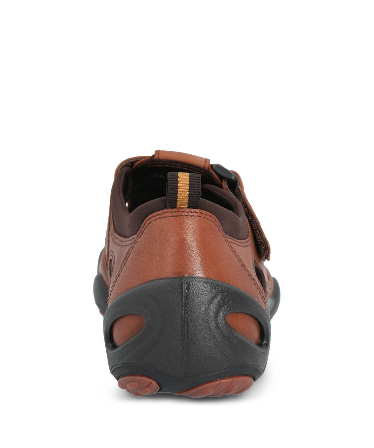 Sandalia Cuero Hombre Galera Café