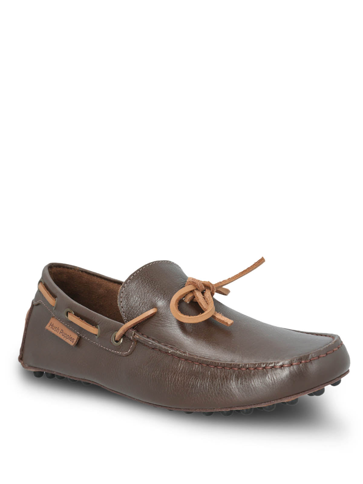 Mocasin Cuero Hombre Oley Café Oscuro